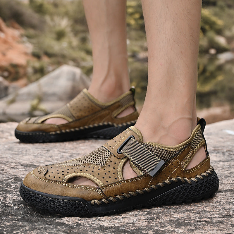 Sandalias cerradas transpirables para hombre