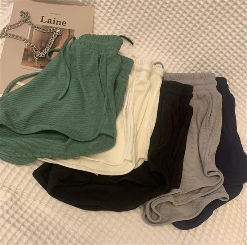 Pantalones de yoga para mujer, versátiles, de pierna ancha y con múltiples combinaciones, en colores lisos.