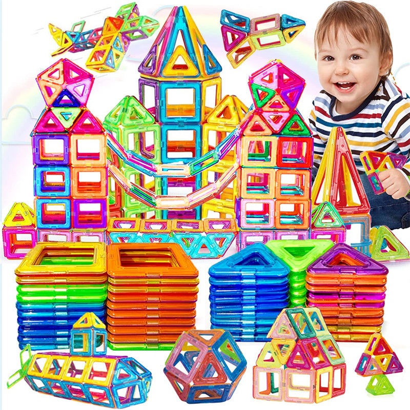 Bloques de construcción magnéticos DIY, imanes, juguetes para niños, juego de construcción de diseño, regalos para niños, juguetes