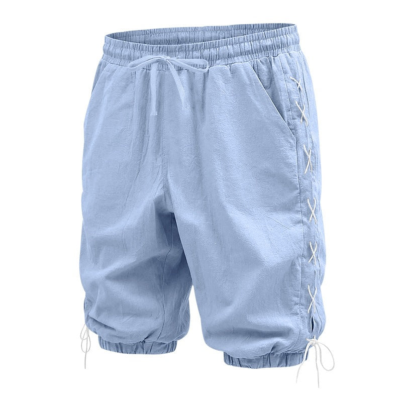 High-Street Hip-Hop Loose Casual Drawstring Shorts