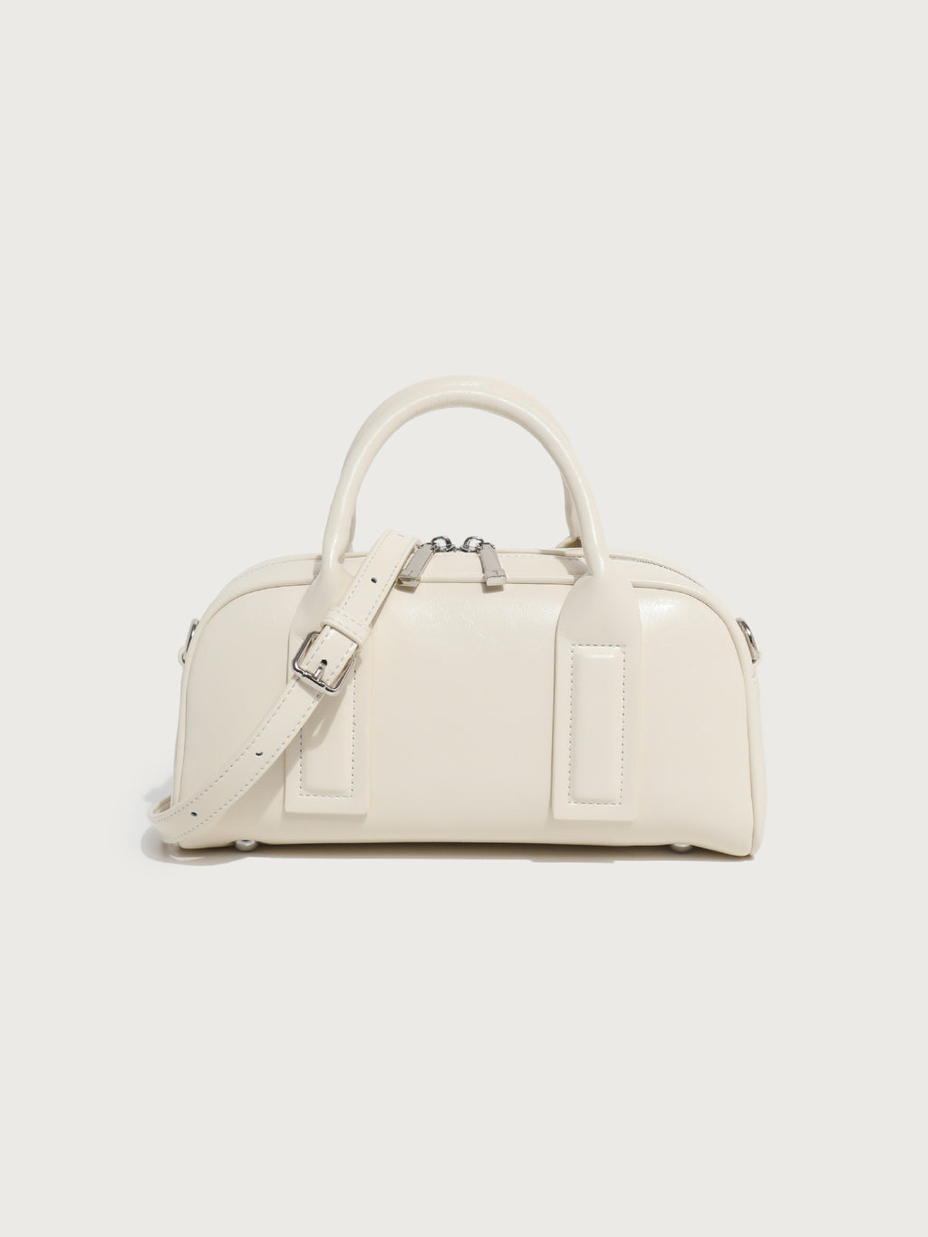 Bolso bandolera sencillo de piel suave para mujer con gran capacidad