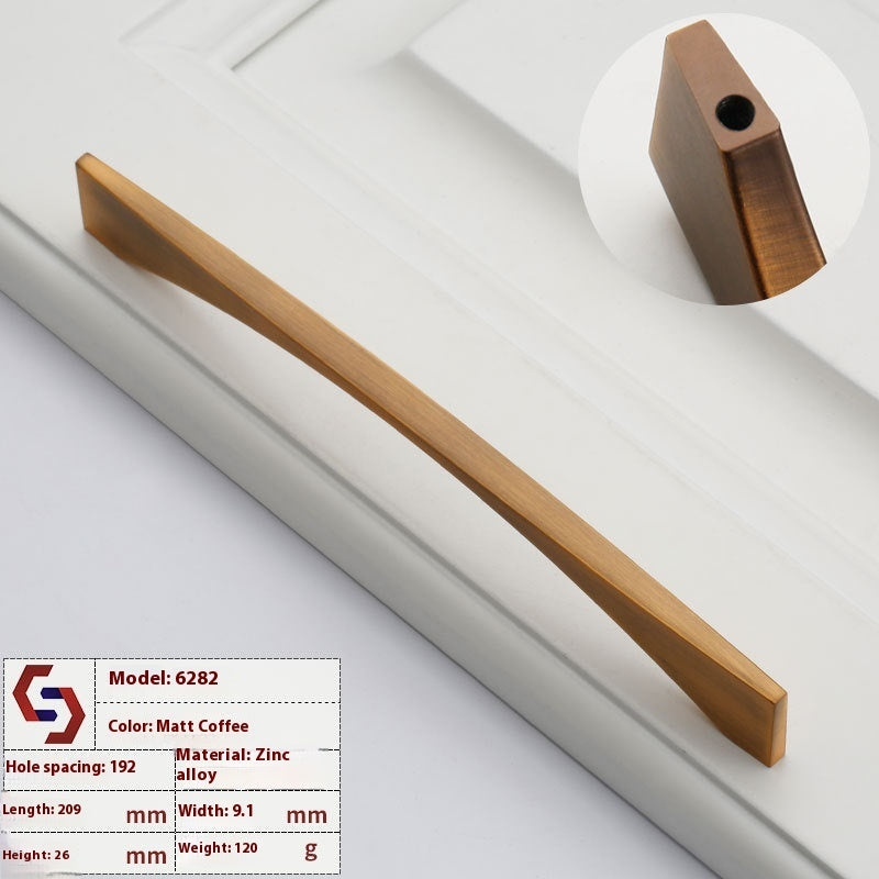 Tirador de armario minimalista de estilo chino, accesorios para muebles