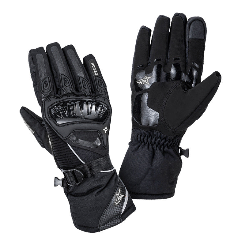 Guantes de invierno para pantalla táctil de motocicleta: mantén tus manos calientes al aire libre.