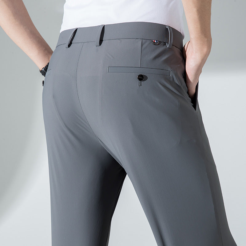 Men's Casual Plus Size Thin Long Pants