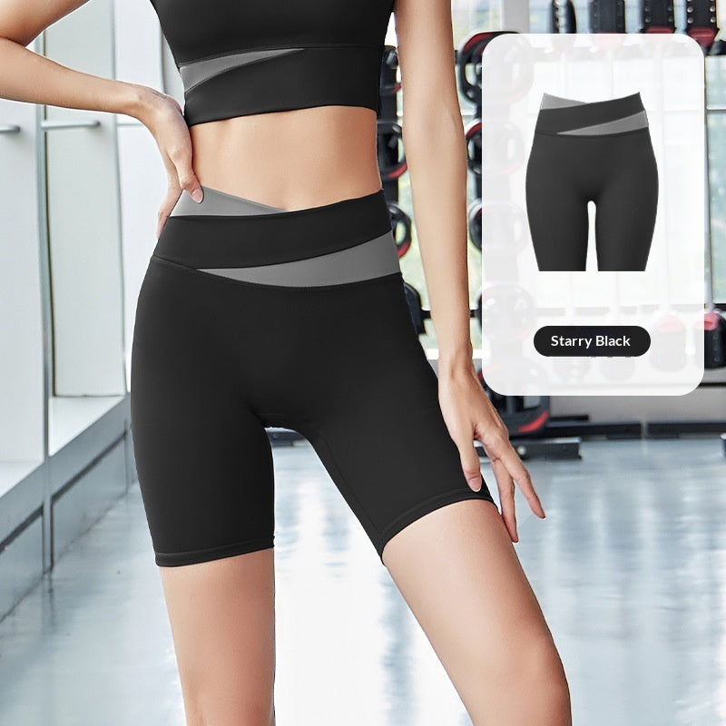 Pantalones de yoga de cintura alta y leggings deportivos que levantan la cadera