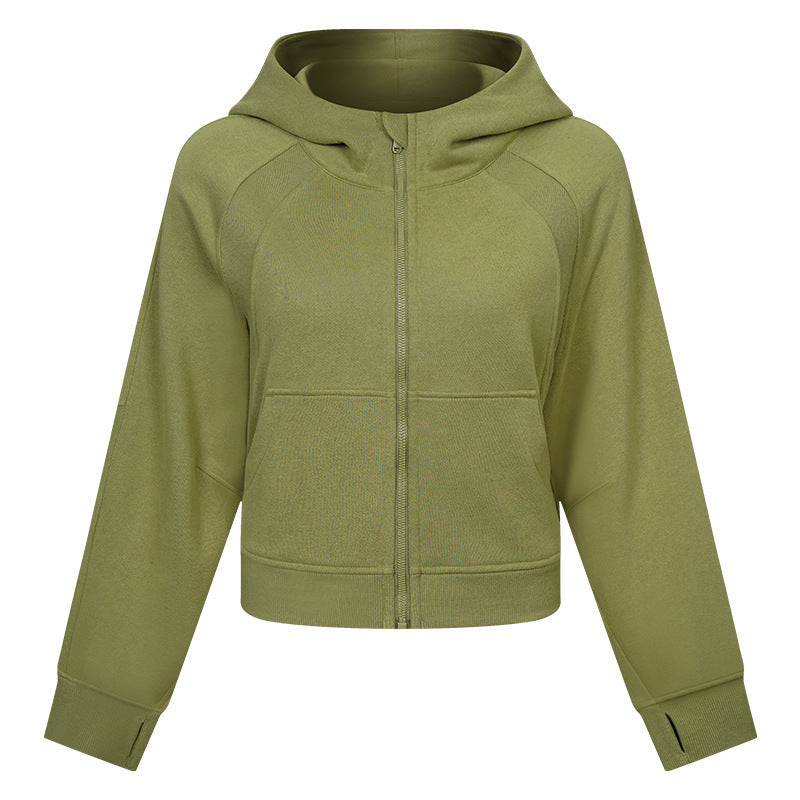 Chaqueta deportiva para correr y fitness para mujer, otoño e invierno