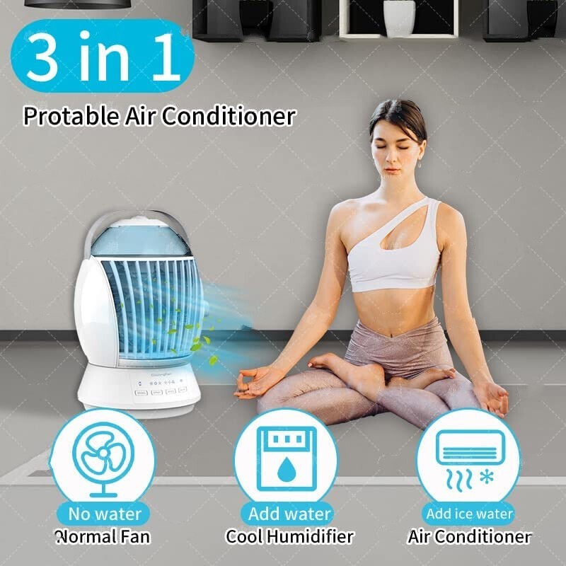 Ventilador de niebla de escritorio para estudiantes y oficina