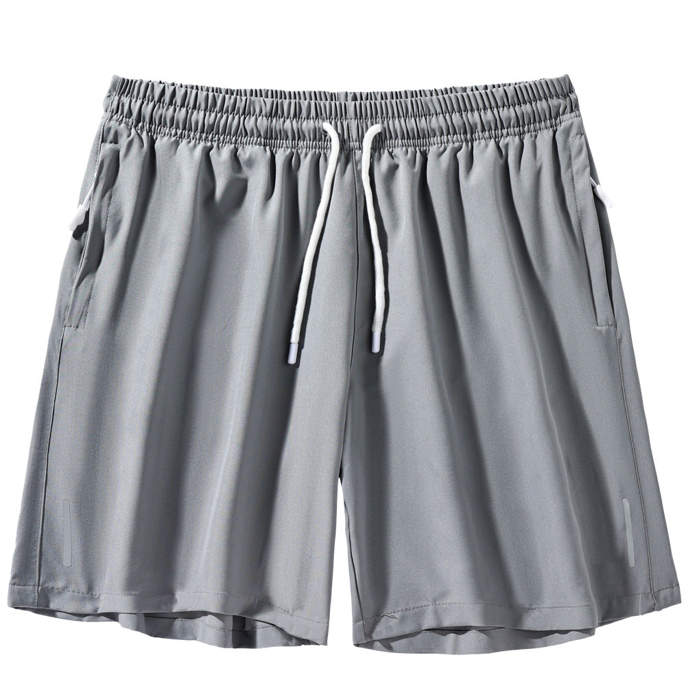 Men's Solid Color Casual Shorts