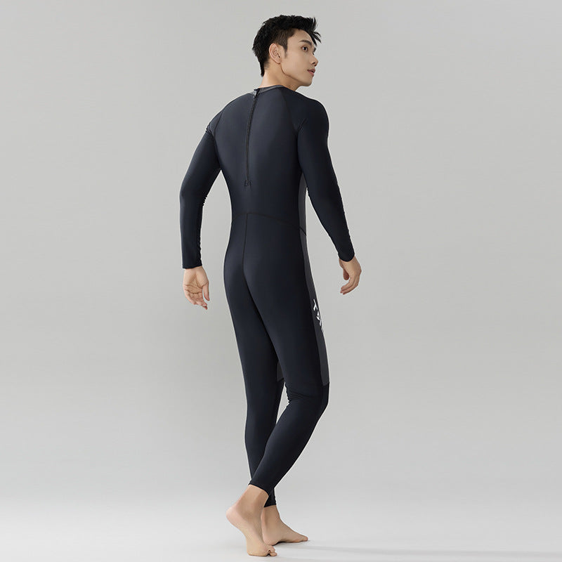 Long Sleeve Trousers One-piece Men's Plus Size Sun Protection