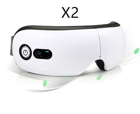 Protector ocular inteligente con música y Bluetooth, compresa caliente, masajeador ocular con vibración