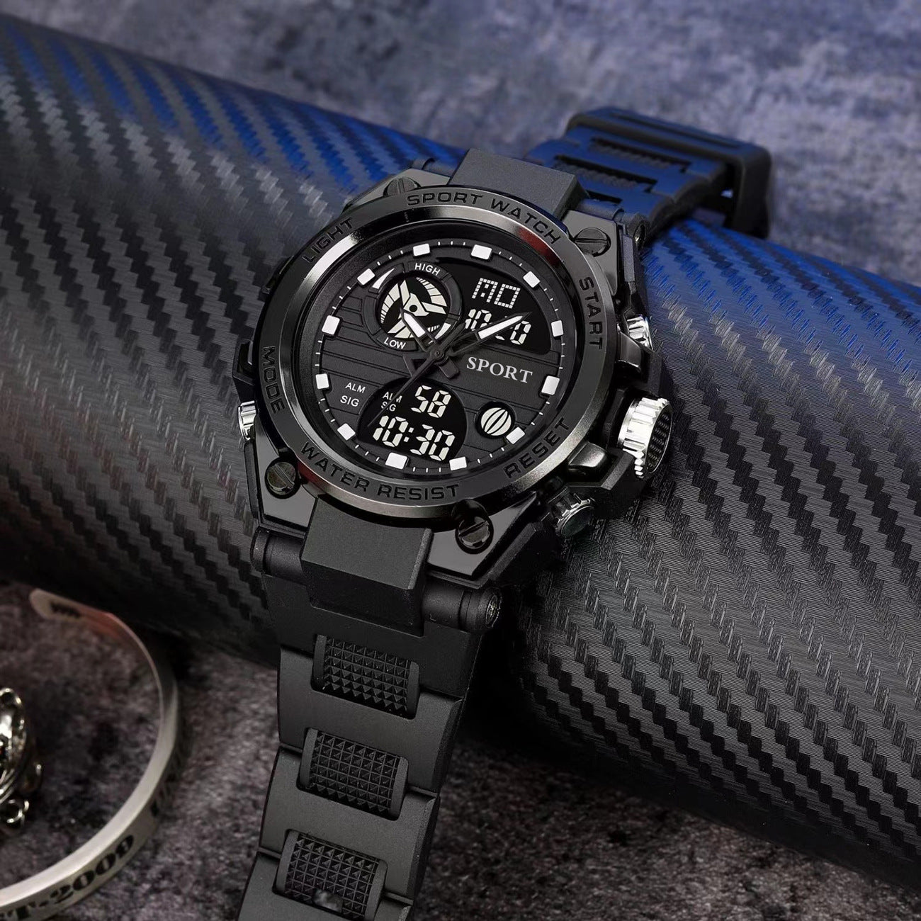 Reloj inteligente multifuncional para deportes al aire libre para adolescentes