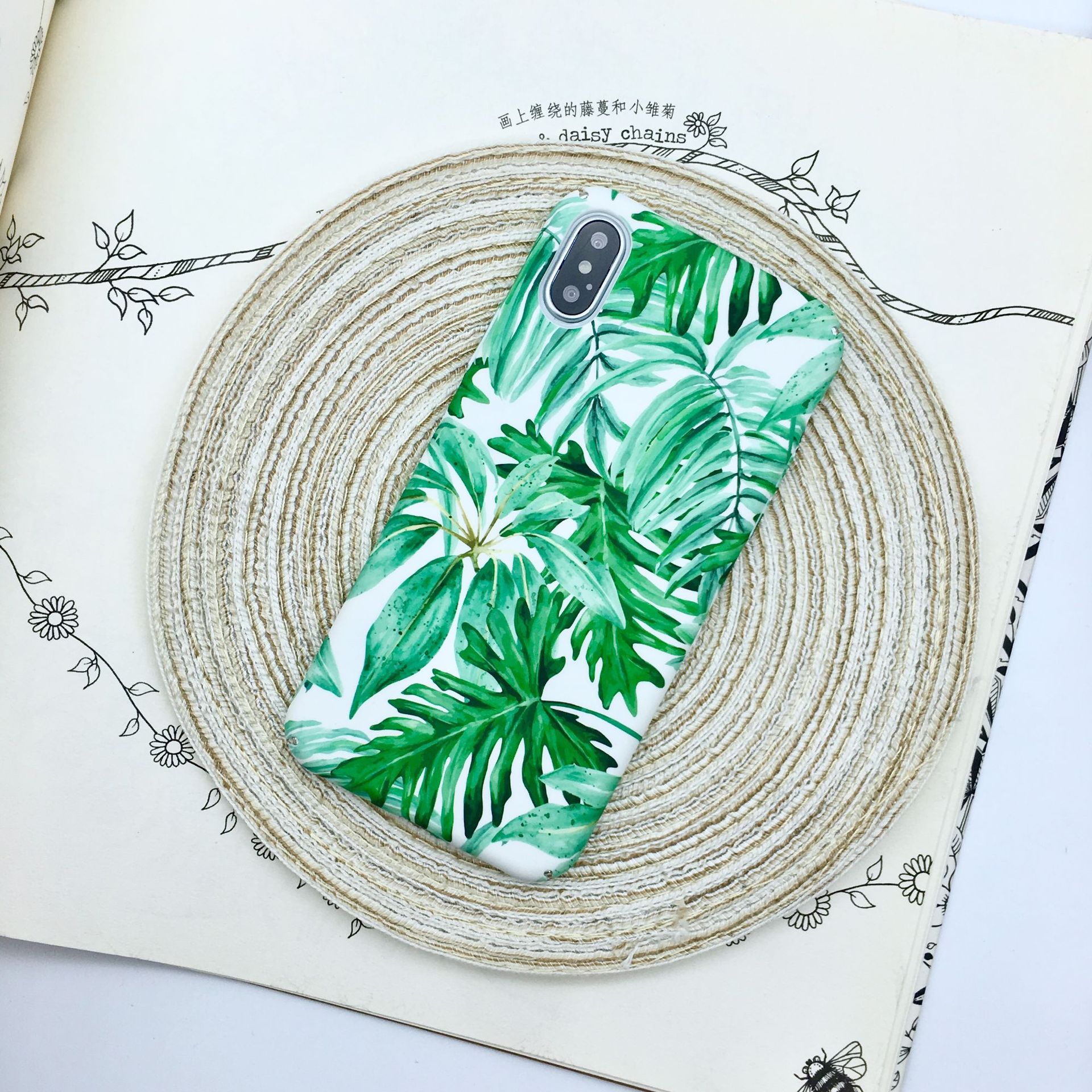 Funda de teléfono pintada