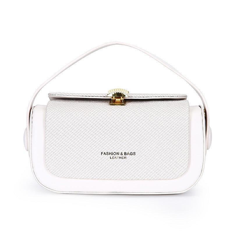 Elegante bolso bandolera cuadrado pequeño para mujer