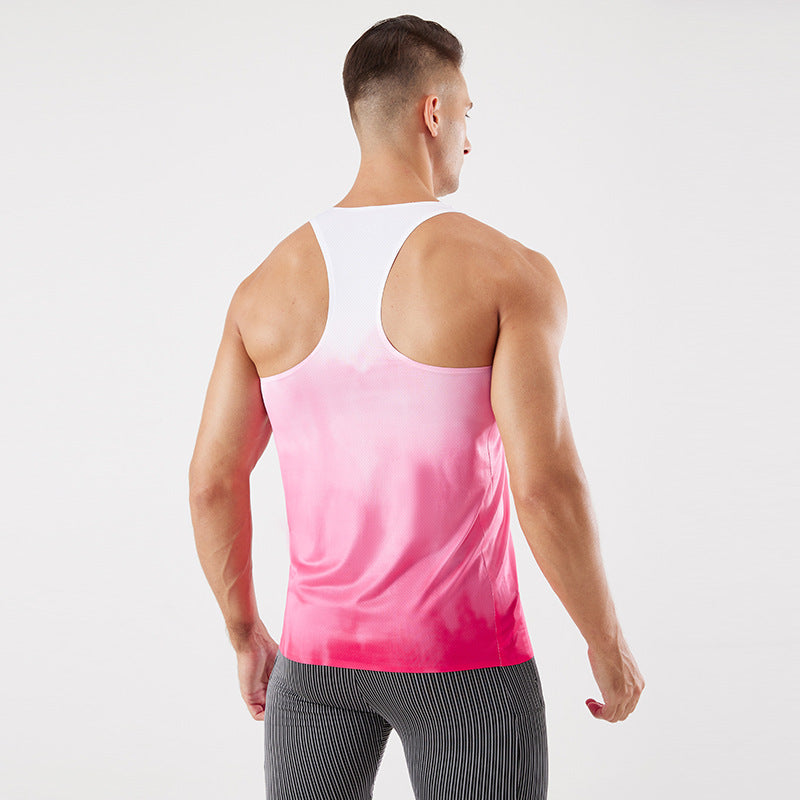 Chaleco deportivo para correr al aire libre en maratón de verano