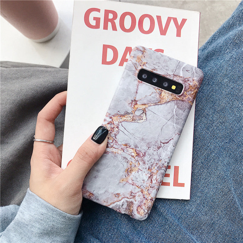 Funda de teléfono de mármol