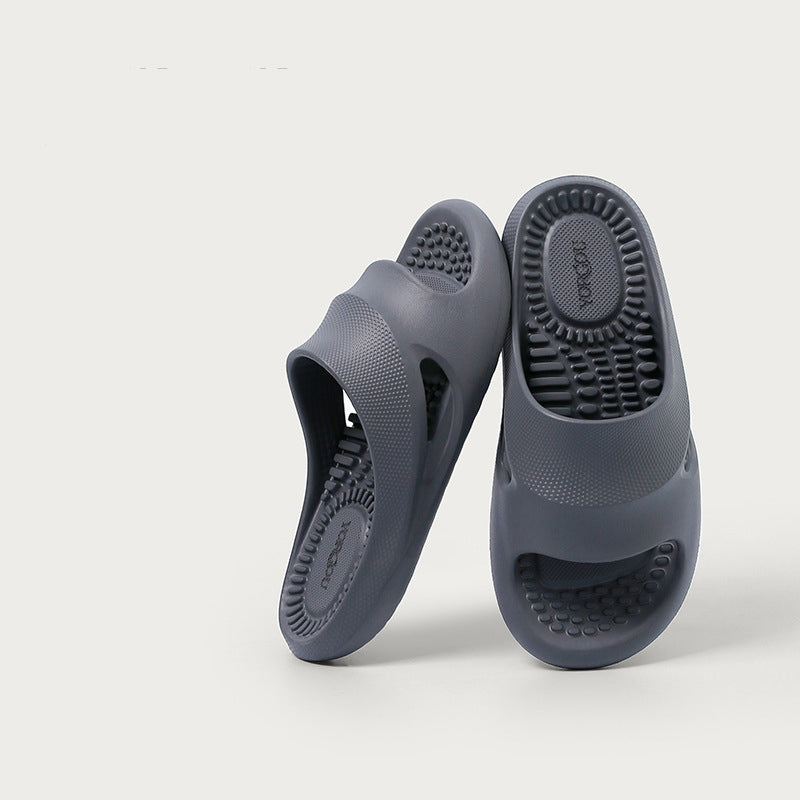 Zapatillas de baño para hombre, antideslizantes, antiolor y con masaje de pies.