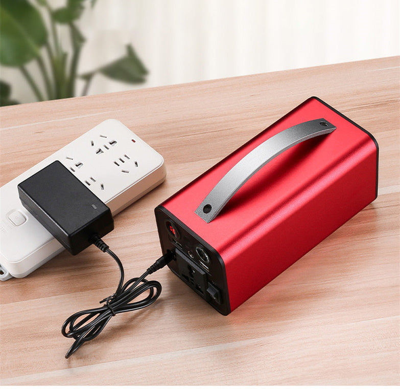 Fuente de alimentación móvil para almacenamiento al aire libre de gran capacidad (220 V-110 V)