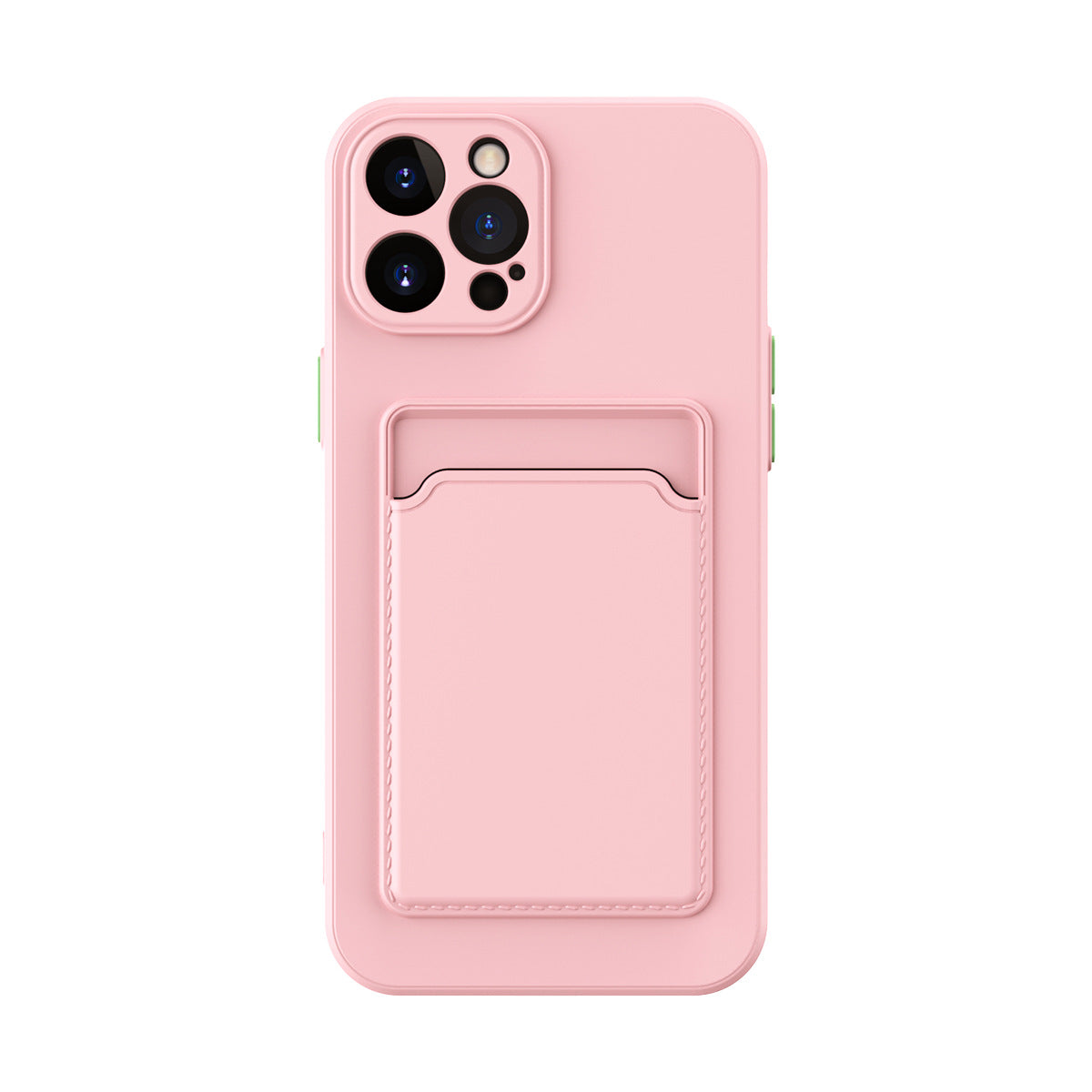 Funda de silicona líquida para teléfono de color puro y sencillo