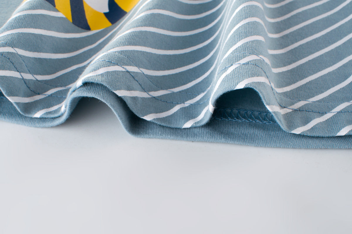 Camisetas de manga corta para niños, ropa de bebé, niños