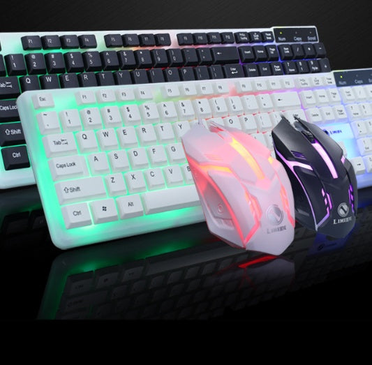 Wired Mouse Keyboard Women Casual Fashion Everyday Streetwear