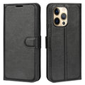 Funda para teléfono con ranura para tarjeta abatible y estampado de lichi