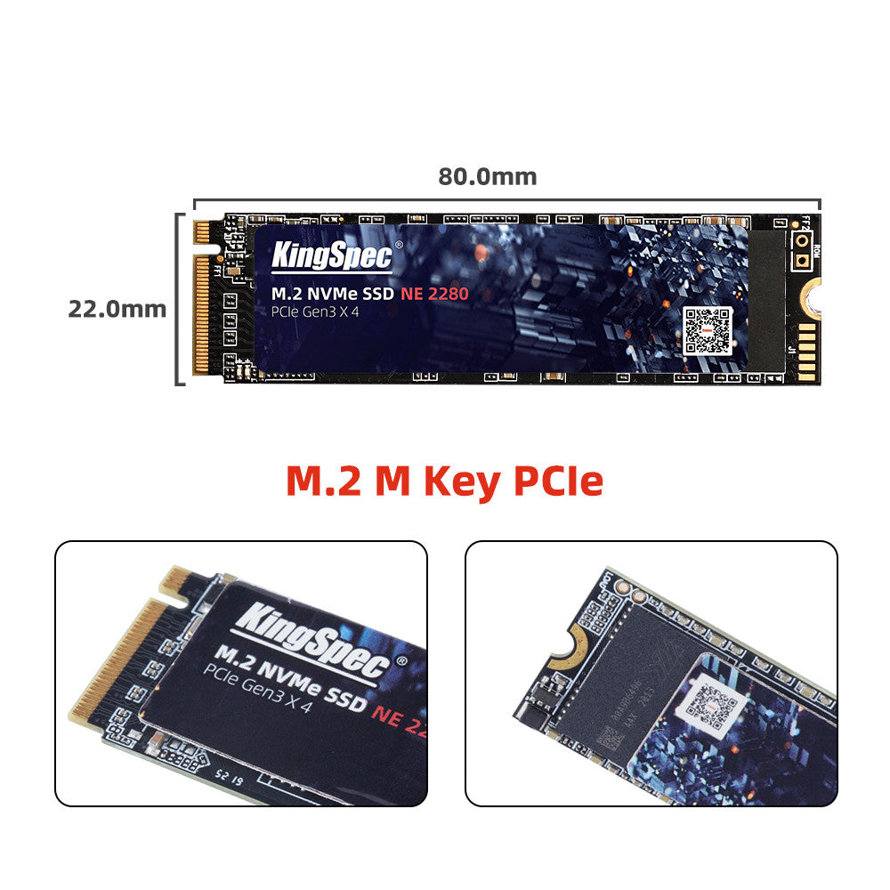 Almacenamiento interno en disco duro SSD M.2 para portátil