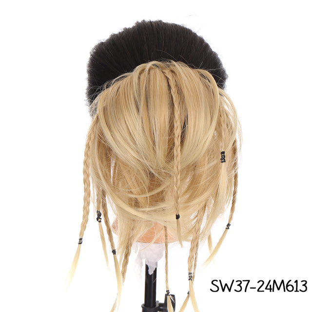 Los accesorios para el cabello esponjosos europeos y americanos están de moda y son populares.
