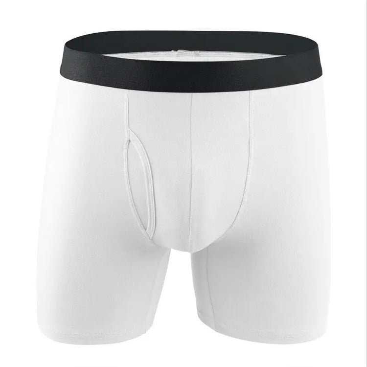 Ropa interior de talla europea para hombre, estilo largo y talla grande