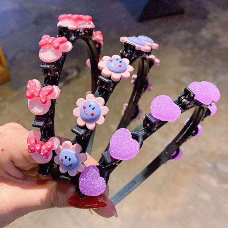 Accesorios para el cabello con clip para niñas de Net Red