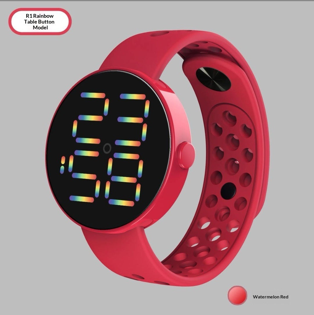 Reloj electrónico deportivo digital LED de moda