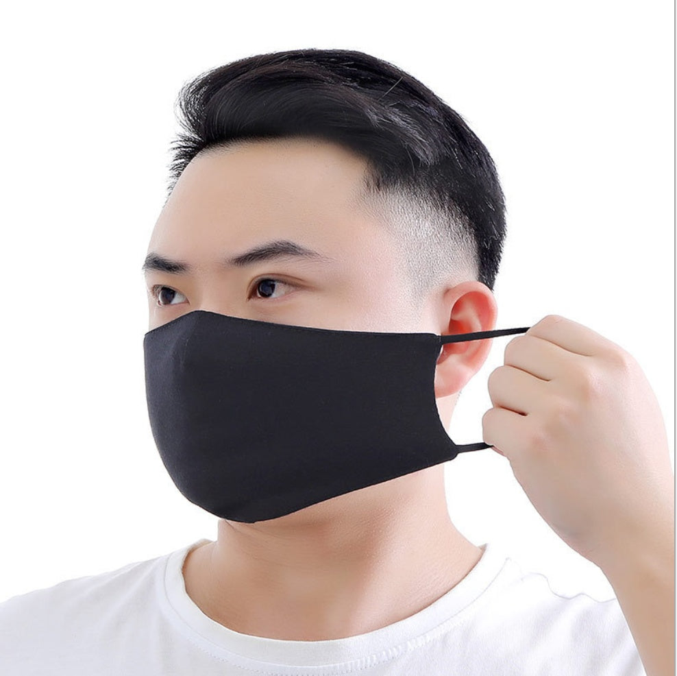 Mascarilla facial de algodón de cartón para niños y adultos