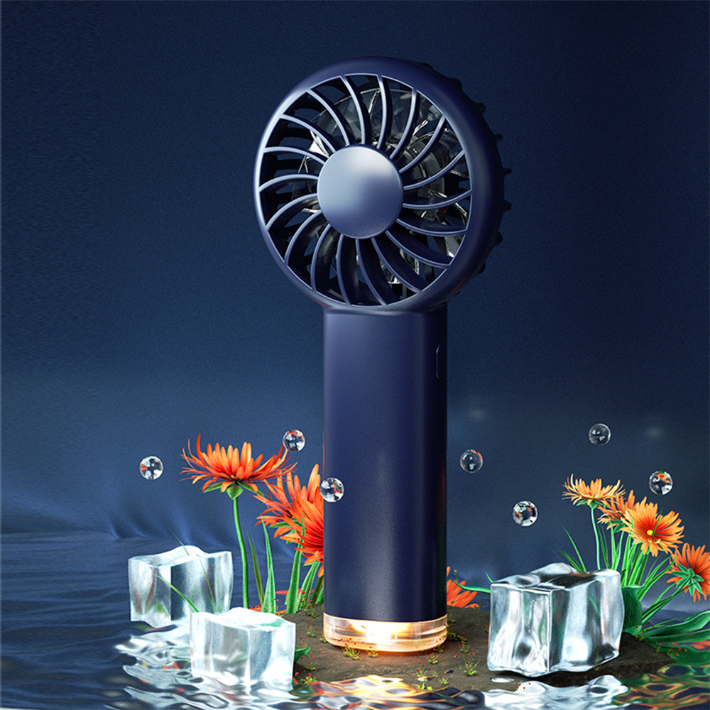 Mini ventilador eléctrico portátil Little Hornet con carga y lámpara pequeña