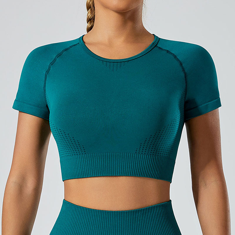 Women's Seamless Yoga Set - Sports Bra, Jacket & Leggings