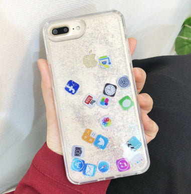 Funda para móvil brillante