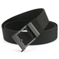 Cinturón táctico elástico informal para hombre, para deportes al aire libre, con hebilla automática