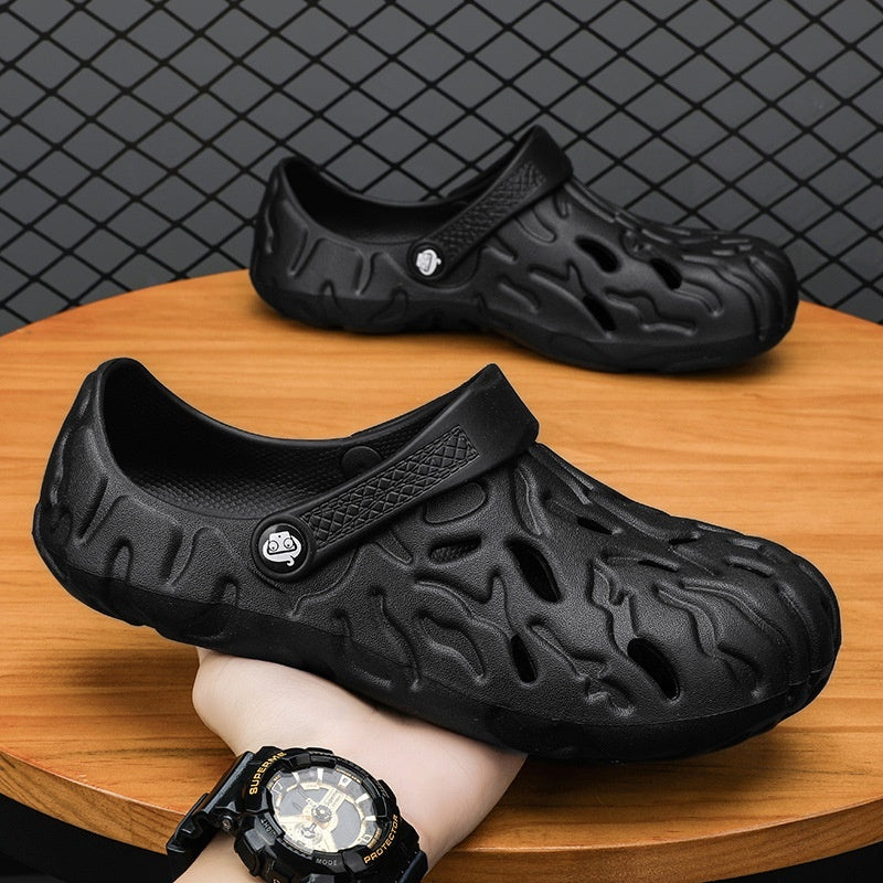 Sandalias deportivas para hombre, de tendencia, para playa y conducción.