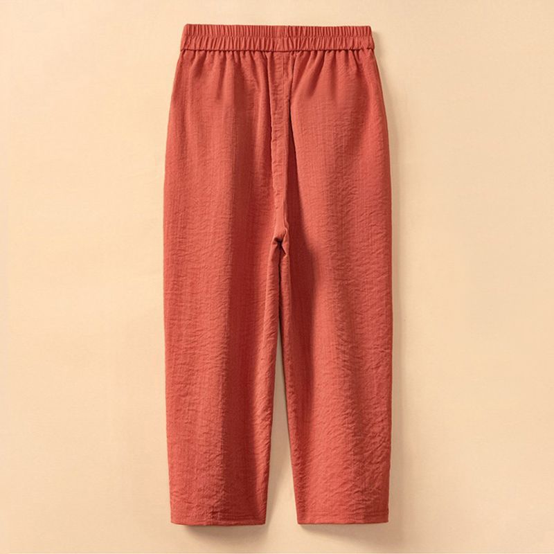 Casual Harem Pants High Waist Loose Fit