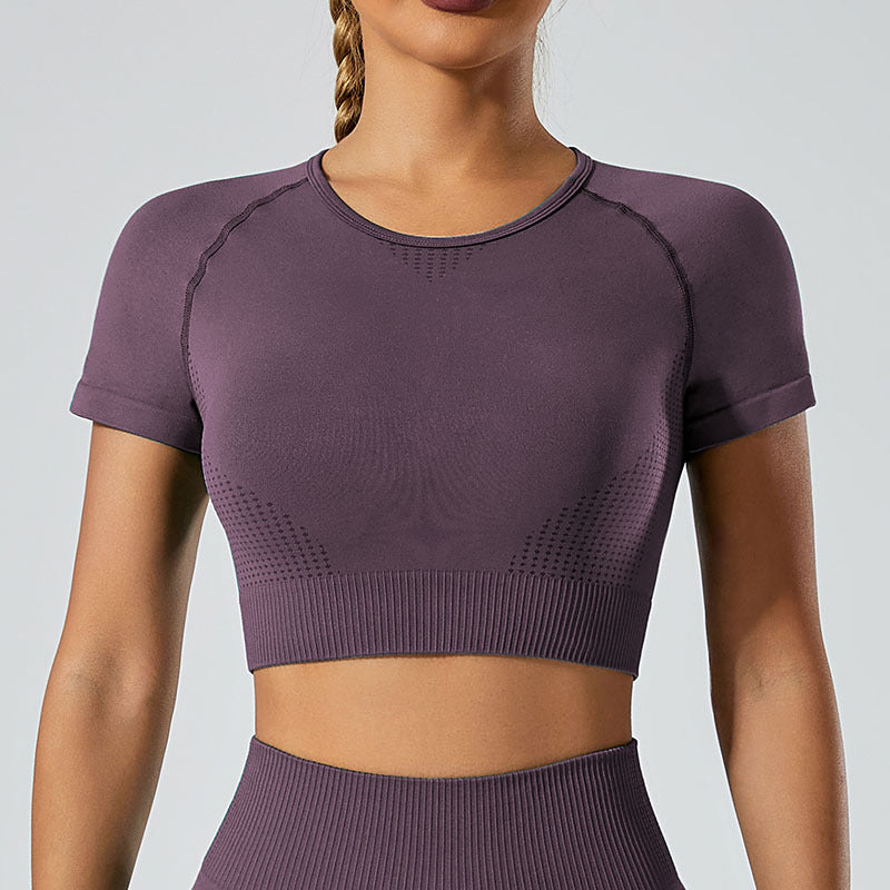 Women's Seamless Yoga Set - Sports Bra, Jacket & Leggings