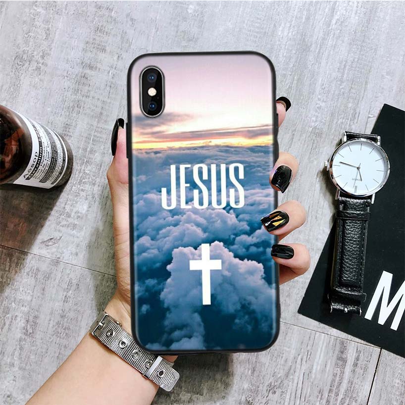 Funda para móvil con la cruz de Jesús