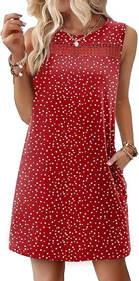 Fashionable Printed Lace Trim Patchwork Dress