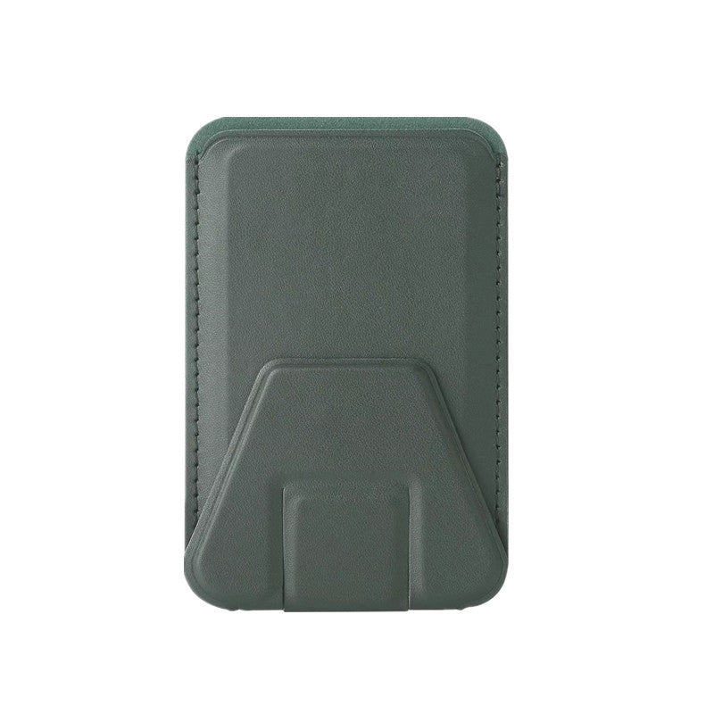Soporte para teléfono móvil, tarjetero, tarjetero plegable, adhesivo para tarjetas, tarjetero magnético multifuncional.