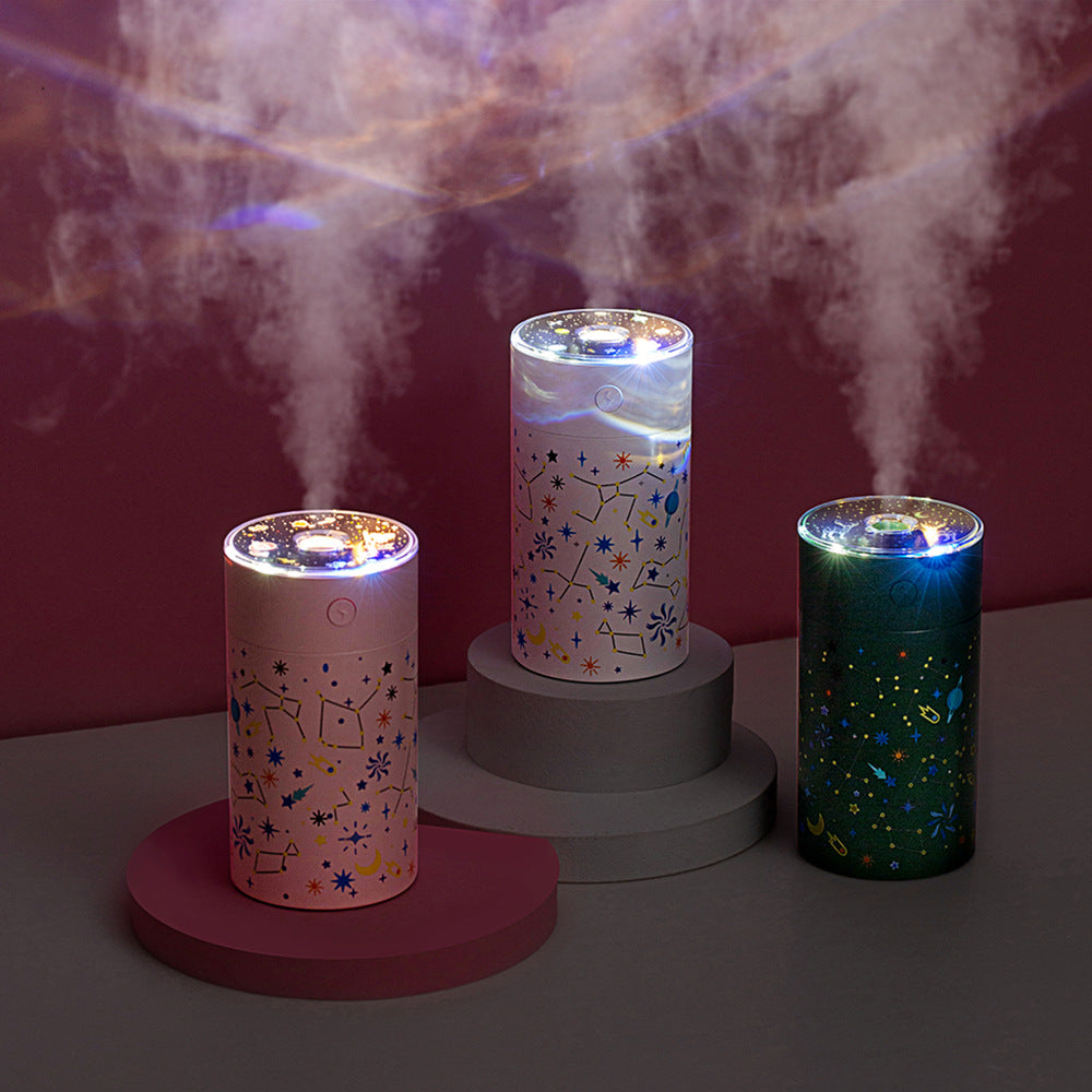 Humidificador proyector de lámpara de estrella de alta capacidad