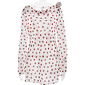Sexy Scoop-Neck Backless Polka-Dot Chiffon Dress