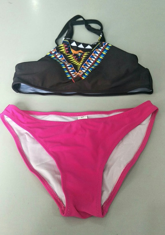 Stylish Women's Bikini Set Two Piece Swimsuit Beach Vacation