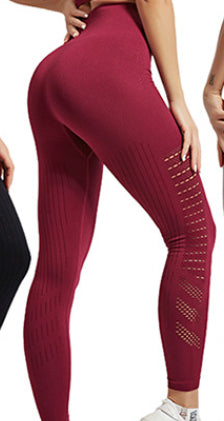 Pantalones de cintura alta Ropa de yoga Pantalones de manga larga