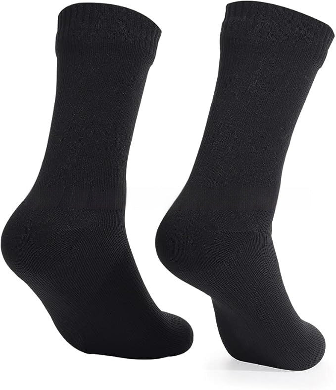 Calcetines impermeables que te mantienen abrigado y ofrecen una excelente resistencia a la abrasión.