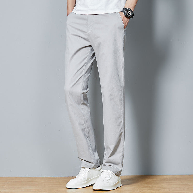 SpringSummer Lightweight Business-Casual Trousers For Men