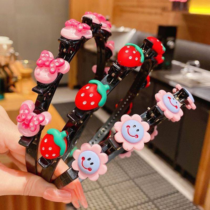 Accesorios para el cabello con clip para niñas de Net Red