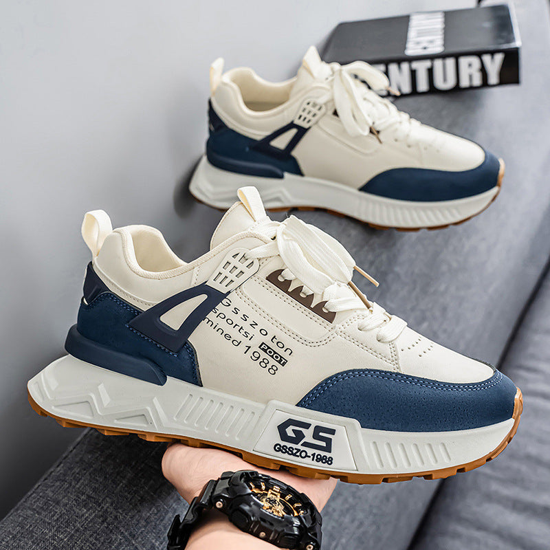 Zapatillas deportivas informales, modernas, antideslizantes y resistentes a la abrasión para hombre.