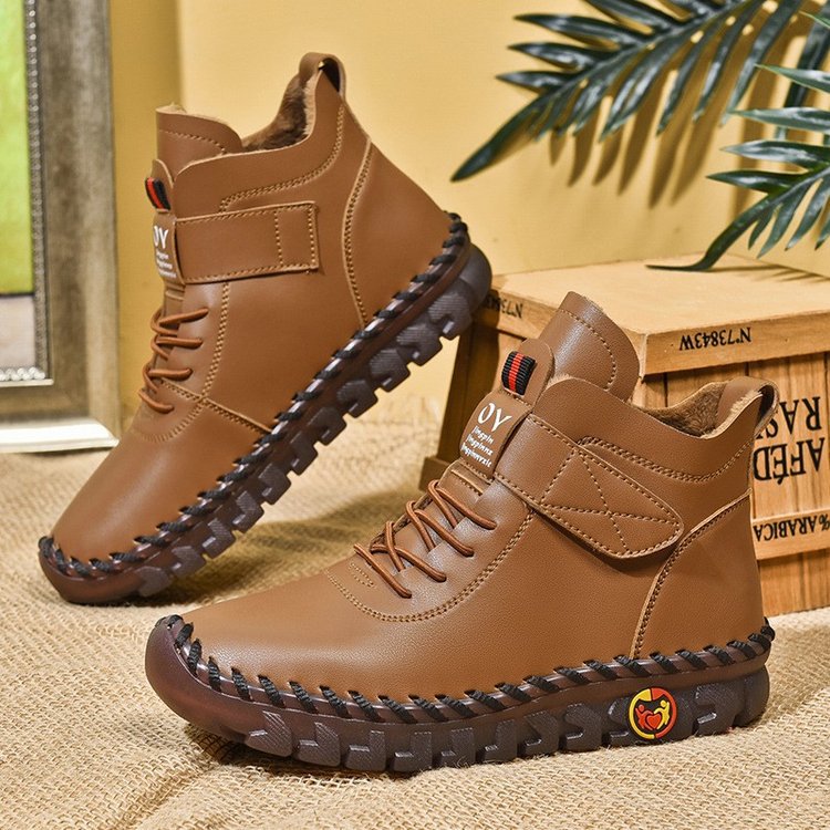 Botas de algodón suaves, cómodas, versátiles y de moda.